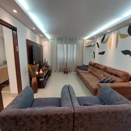 Apartamento de luxo, quadra da praia-2